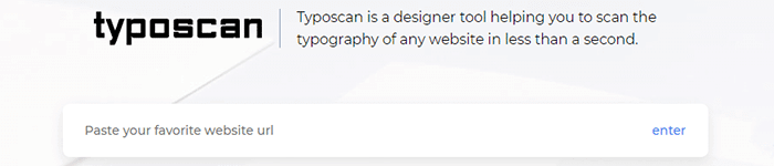 Trouver les typographies d'un site avec Typoscan - WebDesign