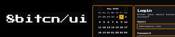 Un look rétro 8-bit à vos composants Shadcn avec 8bitcn
