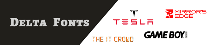Delta Fonts : quelle typo pour quel logo