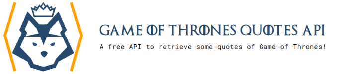 Game of Thrones quotes, une nouvelle API de citations !
