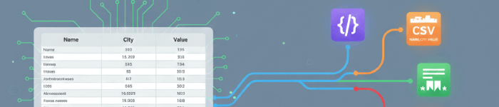 Convertir des tableaux dans 38 formats (Excel, JSON, SQL, Markdown, ...)
