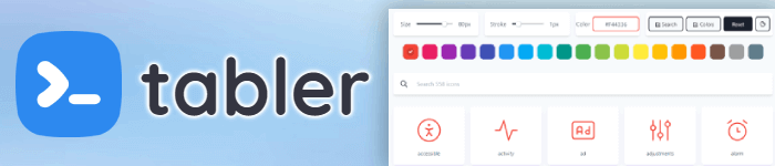 Tabler Icons, une collection de plus de 500 icônes SVG gratuits