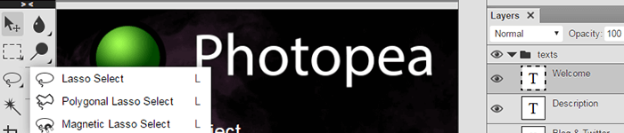 Photopea, un éditeur en ligne pour modifier vos fichiers Photoshop (PSD)
