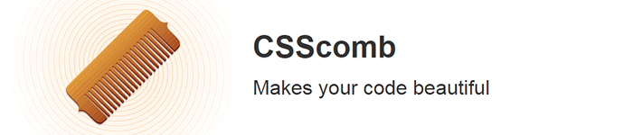 CSSComb - Organisez automatiquement vos propriétés CSS