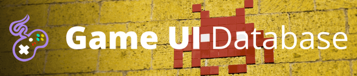 Game UI Database regroupe des centaines d'interfaces graphiques de jeux vidéo