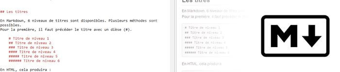 La syntaxe Markdown