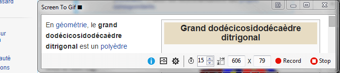 Filmez votre écran pour en faire un Gif animé avec ScreenToGif