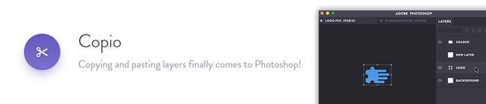 Copier / coller des calques Photoshop facilement avec Copio - WebDesign