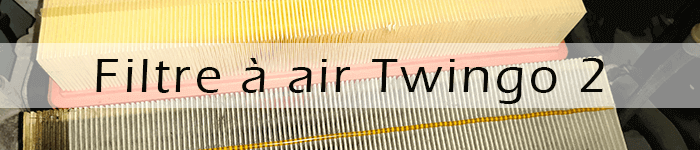 Comment changer le filtre à air sur une Renault Twingo 2