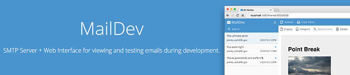 MailDev, une alternative à MailCatcher pour capturer vos envois de mail - Dév. Web