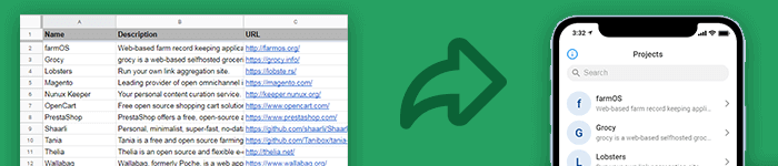 Créer une application mobile à partir d'une Google Sheet avec Glide