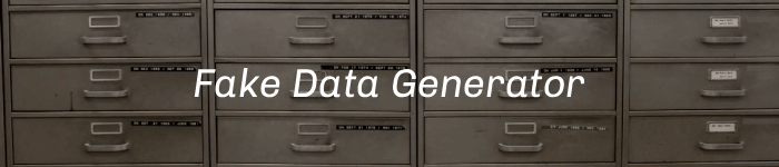 Générer rapidement des données de test en CSV, JSON, SQL et XML
