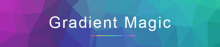 Gradient Magic propose un vaste choix de dégradés en CSS