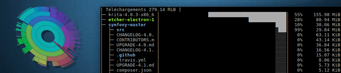 dutree, un outil pour analyser l'espace disque
