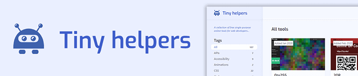 Tiny Helpers, une collection de ressources pour développeurs