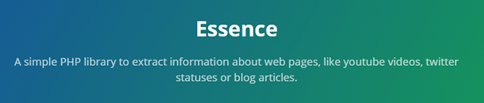 Extraire les informations d'un média à partir d'une URL en PHP