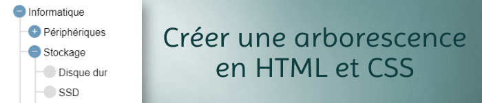Créer une arborescence en CSS uniquement