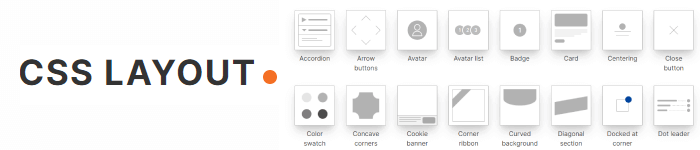 Des exemples de codes CSS de mises en page et d'éléments avec CSS Layout