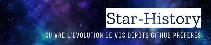 Suivre l'évolution des dépôts Github grâce à Star History