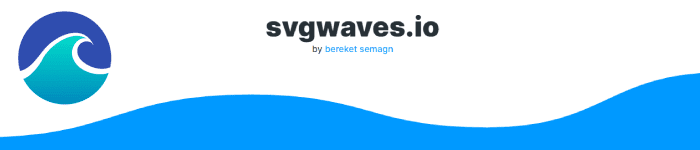 Générer des vagues SVG avec SVGWaves.io